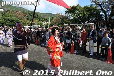 Daimyo's wife
Keywords: kanagawa hakone-machi yumoto daimyo gyoretsu feudal lord procession samurai matsuri