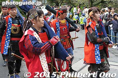 Matchlock gunners
Keywords: kanagawa hakone-machi yumoto daimyo gyoretsu feudal lord procession samurai matsuri