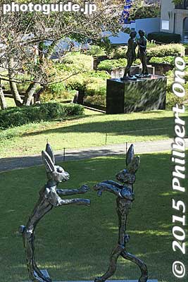 Boxing rabbits
Keywords: kanagawa hakone open air museum japansculpture art