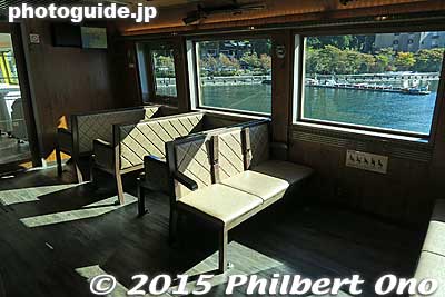 Inside the pirate boat Royale.
Keywords: kanagawa moto hakone lake ashi ashinoko