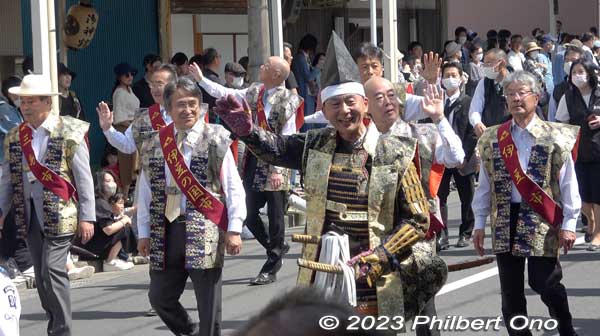 Members of the local media, radio and TV.
Keywords: Kanagawa Odawara Hojo Godai Matsuri Festival samurai parade
