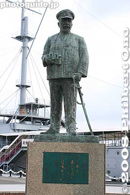 Statue of Admiral Togo
Keywords: kanagawa yokosuka mikasa park battleship museum admiral togo sculpture