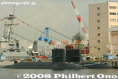 Submarines of the Japanese Maritime Self-Defense Force.
Keywords: kanagawa yokosuka verny park waterfront submarines japanese navy