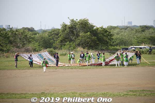 Keywords: kanagawa zama giant kite matsuri festival odako