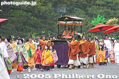 Saio-dai Princess procession. 斎王代
Keywords: kyoto aoi matsuri festival heian matsuri5