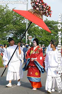 High-ranking Lady of the Court 高級女官
高級女官
Keywords: kyoto aoi matsuri hollyhock festival heian kimono