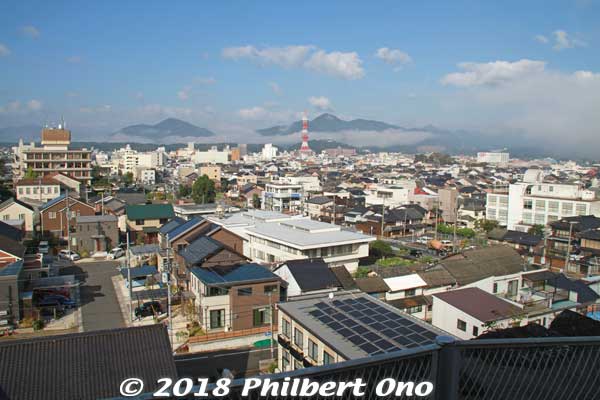 Views of the city from the Honmaru.
Keywords: kyoto Fukuchiyama Castle