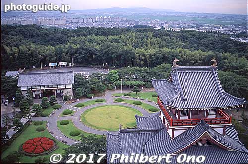 View from Fushimi Castle.
Keywords: kyoto fushimi castle