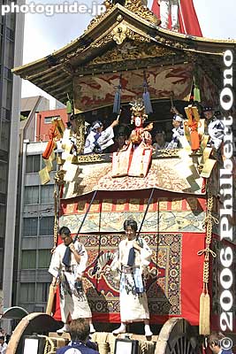 I first went to one of the starting points of the parade.
Keywords: kyoto gion matsuri festival float