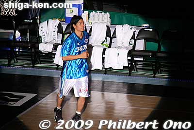Introduction of Lakestars players. Joho Masashi.
Keywords: kyoto hannaryz pro basketball game bj-league shiga lakestars 