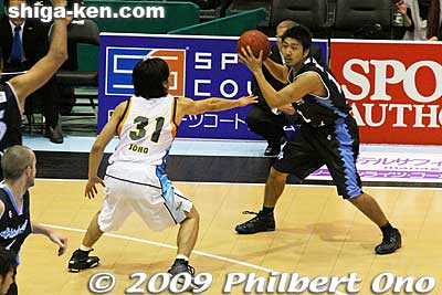 Kawabe Taizo #11
Keywords: kyoto hannaryz pro basketball game bj-league shiga lakestars 
