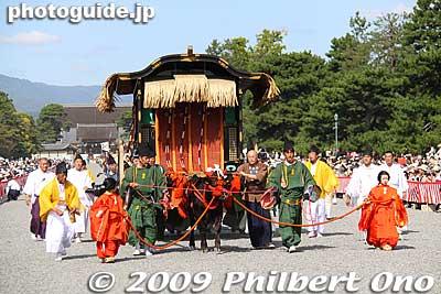 Ox cart 牛車
Keywords: kyoto jidai matsuri festival of ages