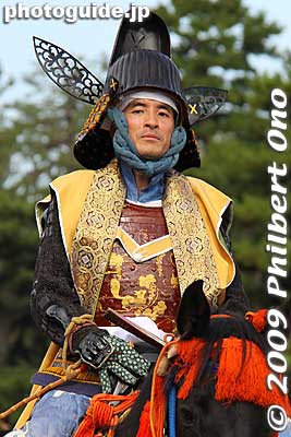 Lord Niwa Nagahide 丹羽長秀
Keywords: kyoto jidai matsuri festival of ages