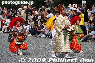 Leather taiko drummers
Keywords: kyoto jidai matsuri festival of ages