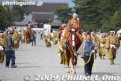 The Procession of Archers is the last group of this festival.
Keywords: kyoto jidai matsuri festival of ages
