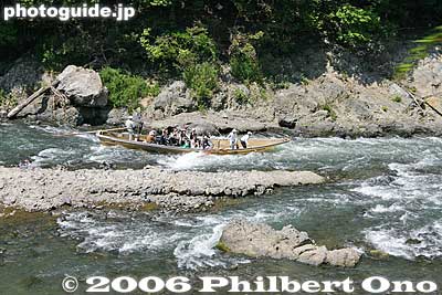Shooting the rapids
Keywords: kyoto prefecture kameoka hozu gorge torokko train