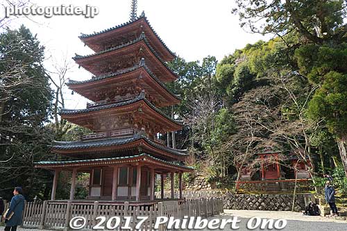 Kaijusenji's five-story pagoda is a National Treasure, built in 1214.
Keywords: kyoto kizugawa Kaijusenji Shingon Buddhist temple