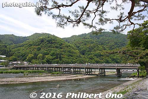 Togetsukyo Bridge 渡月橋 
Keywords: kyoto arashiyama