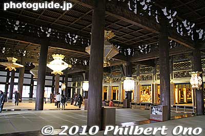 Goeido Hall 
Keywords: kyoto nishi hongwanji temple jodo shinshu buddhist 