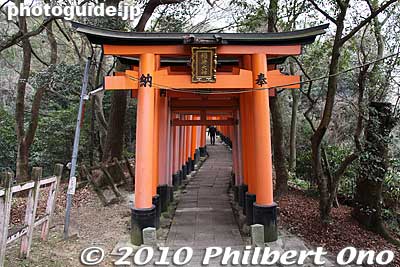 Keywords: kyoto Fushimi Inari Taisha Shrine 