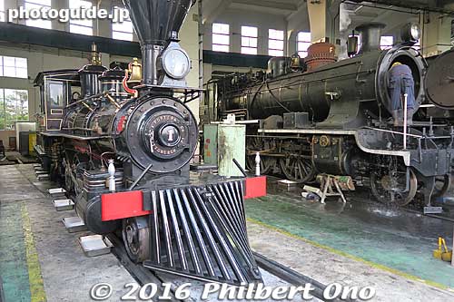Keywords: Kyoto Railway railroad train Museum steam locomotive