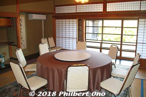 Private dining room.
Keywords: kyoto maizuru shoeikan restaurant navy naval cuisine