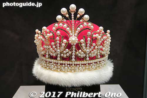 Miss International pearl crown
Keywords: mie toba Mikimoto Pearl Island museum