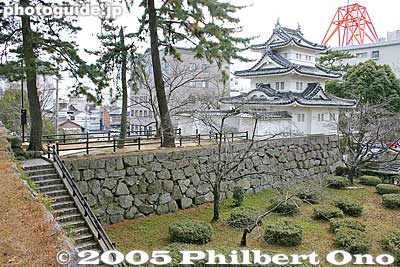 Ushitora turret and stone wall
Keywords: Mie Prefecture Tsu Castle