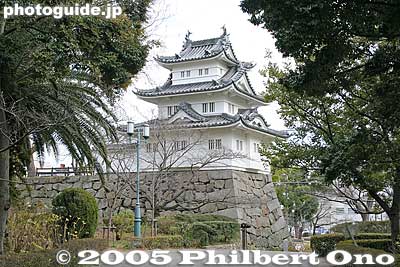Tsu Castle, Ushitora turret
Keywords: Mie Prefecture Tsu Castle japancastle