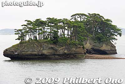 View from Ojima.
Keywords: miyagi matsushima-machi nihon sankei scenic trio pine trees islands