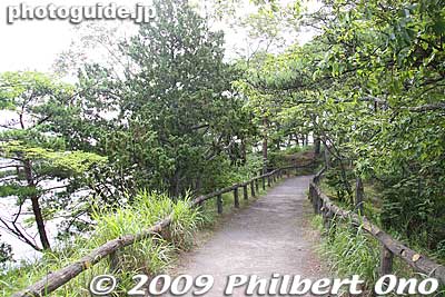 Nice walking path on Ojima
Keywords: miyagi matsushima-machi nihon sankei scenic trio pine trees islands
