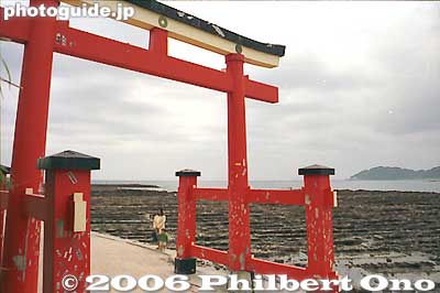 Aoshima Shrine torii
Keywords: miyazaki aoshima island ocean rock