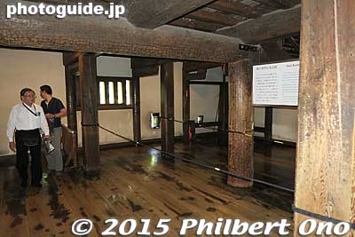 Inside Matsumoto Castle.
Keywords: nagano matsumoto castle national treasure