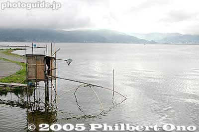 Net fishing
Keywords: nagano prefecture suwa lake