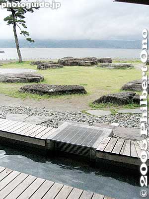 Hot spring foot bath
Keywords: nagano prefecture suwa lake