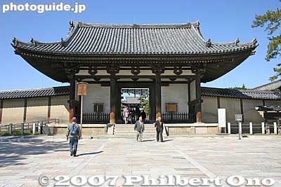 Horyuji temple, Nandaimon Gate, National Treasure 南大門（国宝）
Keywords: nara ikaruga-cho horyuji japantemple Buddhist Shotoku-shu world heritage site