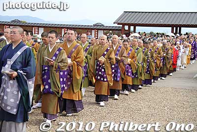 There were many of them in Tempyo Procession, Nara Heijo-kyo.
Keywords: nara heijo-kyo capital heijo palace japanpriest