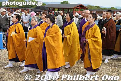 Women Buddhist priests.
Keywords: nara heijo-kyo capital heijo palace 