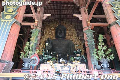 The Great Buddha in Nara.
Keywords: nara todaiji temple great buddha statue world heritage site