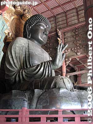 Japan's largest Buddha statue in Todaiji. National Treasure.
Keywords: nara prefecture todaiji temple great buddha statue world heritage site japantemple