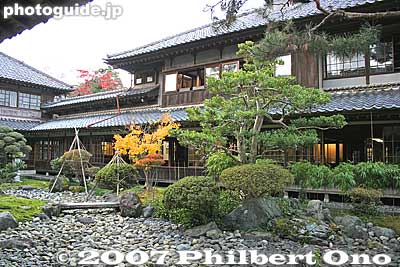 Courtyard garden 中庭
Keywords: niigata japanese-style home house museum garden