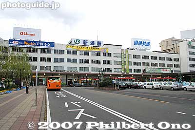 JR Niigata Station 新潟駅
Keywords: niigata train station JR