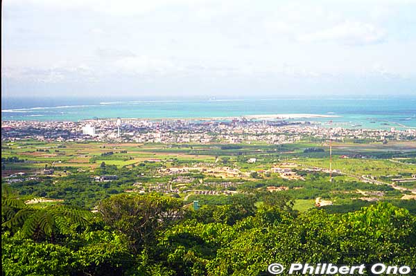 View of central Ishigaki from Banna Park.
Keywords: okinawa Ishigaki Banna Park