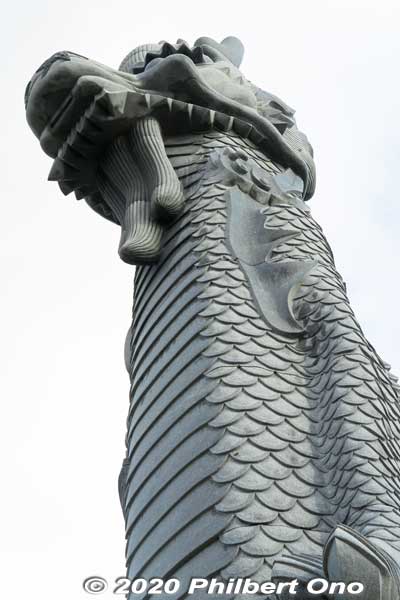 Ryuchu dragon pillar in Naha, Okinawa.
Keywords: okinawa naha