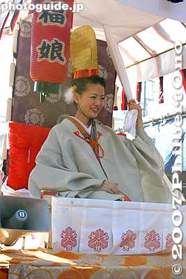 Fuku-musume Lucky Maiden
Keywords: osaka naniwa-ku imamiya ebisu shrine festival matsuri