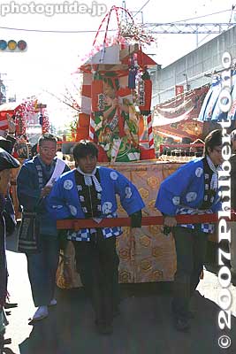 Keywords: osaka naniwa-ku imamiya ebisu shrine festival matsuri
