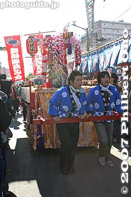 Keywords: osaka naniwa-ku imamiya ebisu shrine festival matsuri