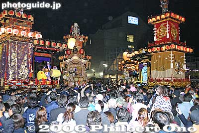 Floats at night, Kawagoe Festival.
Keywords: saitama kawagoe matsuri10 festival float