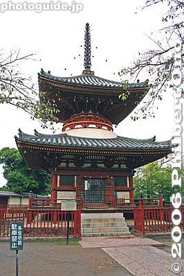 Pagoda at Kitain temple, Kawagoe
Keywords: saitama kawagoe kitain temple tendai Buddhist japantemple