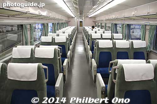 Inside the 0 Series Tokaido shinkansen.
Keywords: saitama omiya Railway railroad Museum train tokaido shinkansen